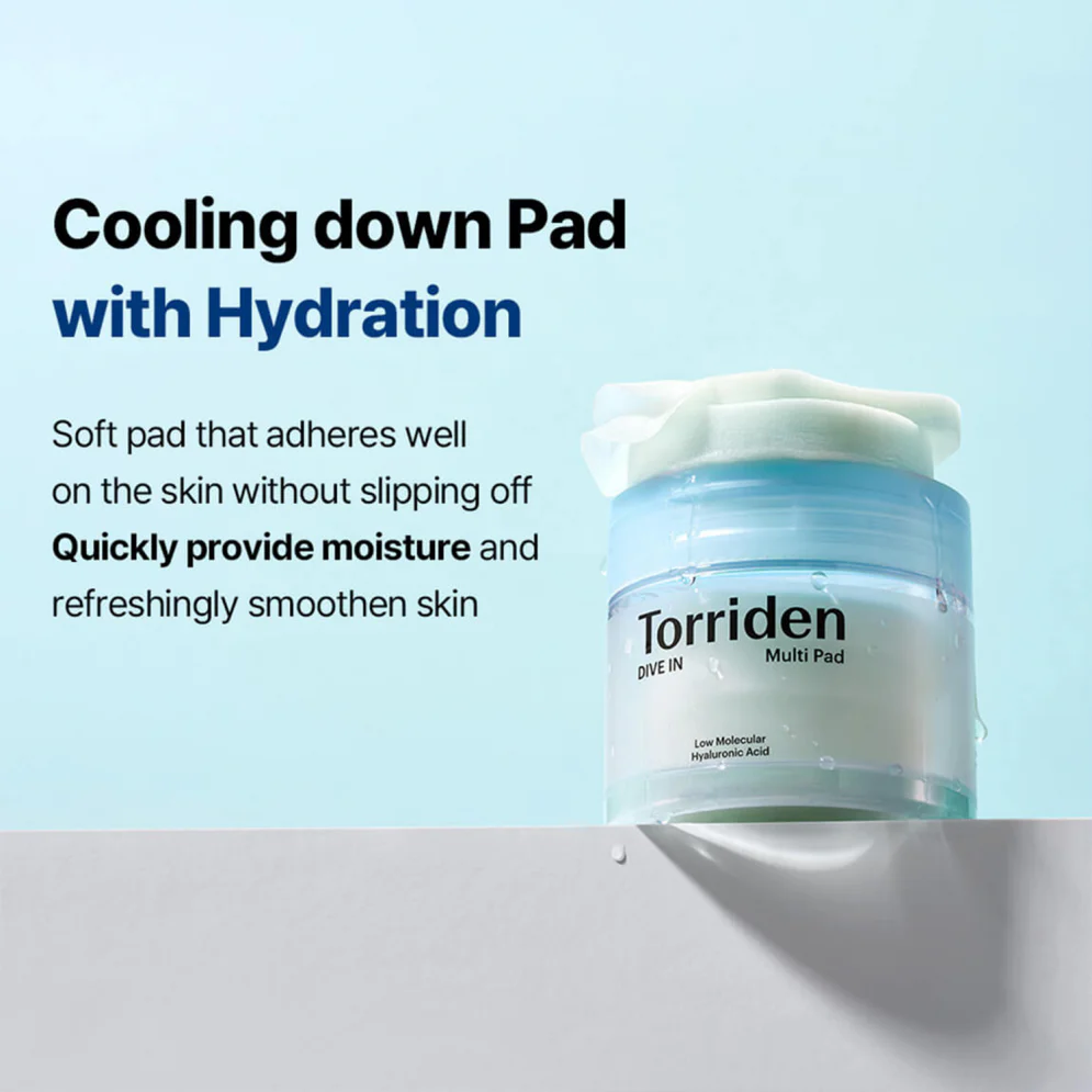 Torriden - Dive-In Low Molecule Hyaluronic Acid Multi Pad 80 Sheets